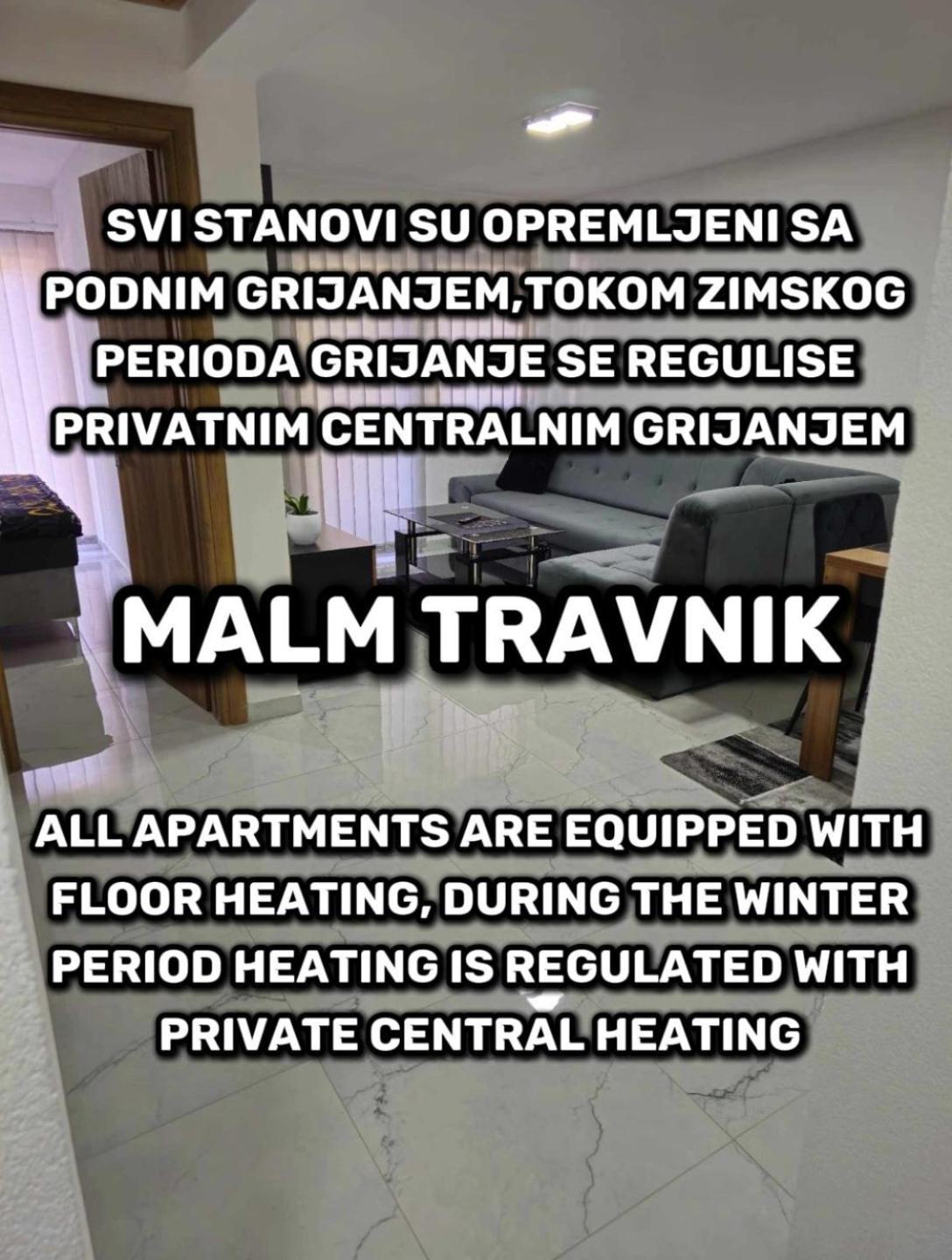 Apartament Malm Travnik Zewnętrze zdjęcie